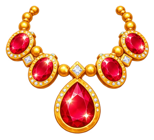 Royal Ruby Necklace